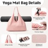 Zmarthumb Yoga Mat Bag, Gym Tote Bag, Large Capacity Yoga
