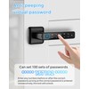 Fingerprint Smart Door Lock for Bedroom, Support Password IC Card