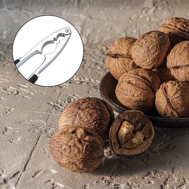 Luckious Nut Cracker - Heavy Duty Walnut Plier Nutcracker with