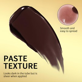 SUNNYVALE Black Honey Lipstick Tinted Lip Balm, Hydrating Natural Glossy Sheer Lip Balm, Moisturizing Black Candy Lipstick Makeup Lip Care Balm for Repairing Dry Lips