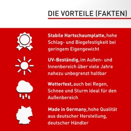 Sign Dogs kacken verboten (20 x 30 cm plastic) - funny - no dog toilet - dog waste sign - dog prohibition signs - dog signs