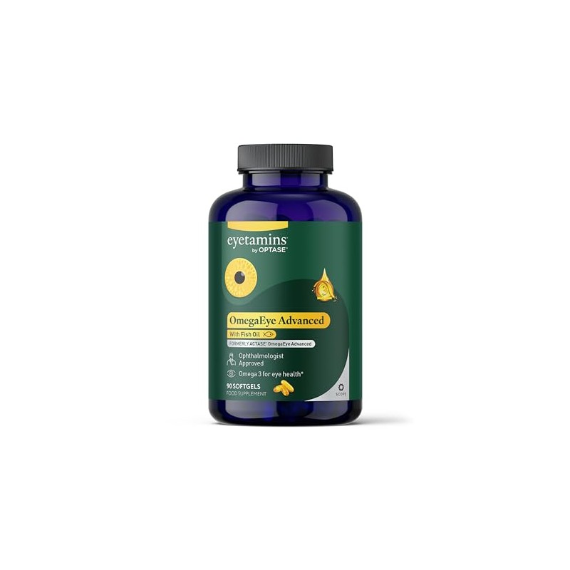 Eyetamins OmegaEye Advanced High-Strength Omega-3 with DHA & EPA for