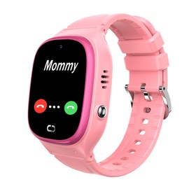 Kids Smart Watch LBS Tracker - Boys Girls Smartwatches for 3-12 Year Old with SOS Camera Alarm Call Camera Class Non Disturb 12 Time Format 1.44'' Touch Screen SOS Electronic Toy Birthday Gifts (Pink)