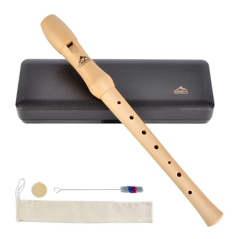 Eastrock Recorder Instrument for Adults Beginners Maple Wood C Key