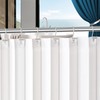 Gracelife Shower Curtain Decorative Hook Modern Square T Bar Shape