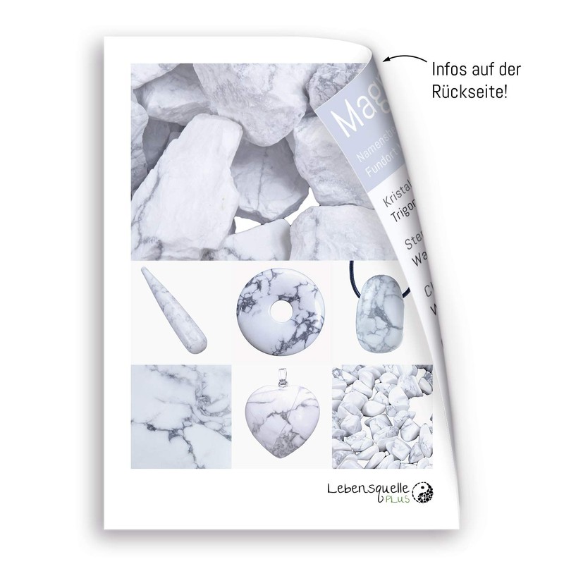 Magnesite Disc Stone | Palm Stone | High-Quality Gemstone Lebensquelle