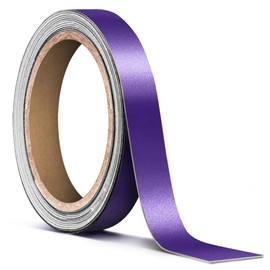 VViViD Purple Matte Metallic Air-Release Adhesive Vinyl Pinstripe Tape Roll (½ Inch x 20ft)