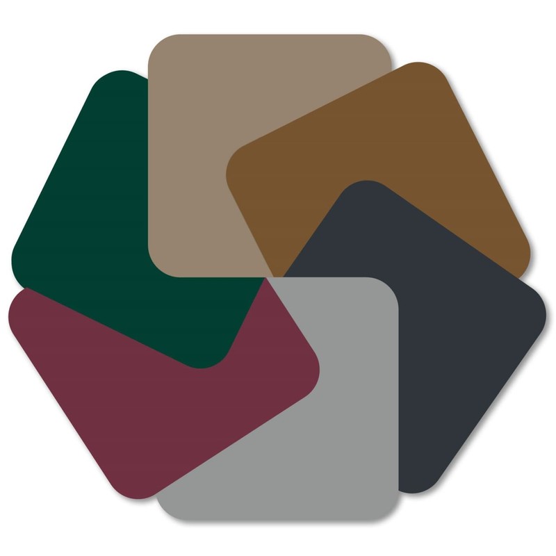 Solutions Half Round Bolster Burgundy