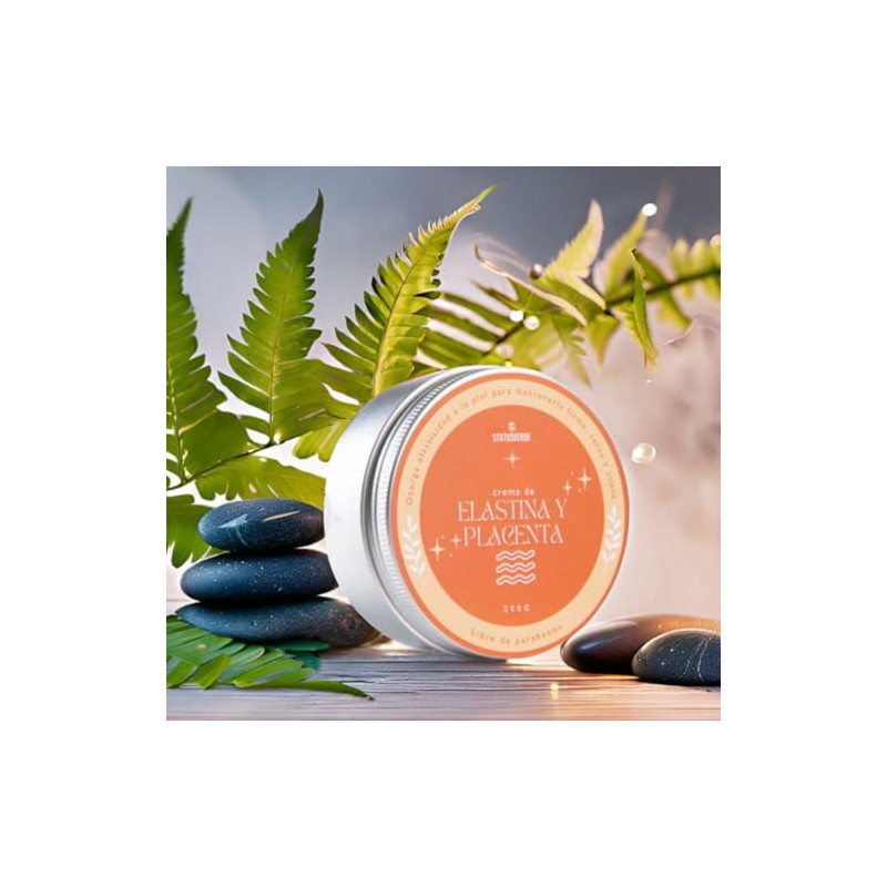 Crema Corporal con Elastina Vegetal y Placenta Vegetal | Hidratante