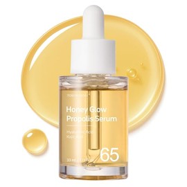 TOSOWOONG Honey Glow 65% Propolis Serum, Ácido Hialurónico, Ácido Kójico, Niacinamida, Hidratante Facial Calmante para Tono de Piel Irritado y Desigua