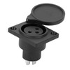 AMONIDA 5 Pieces High Quality ABS Shell XLR Male with
