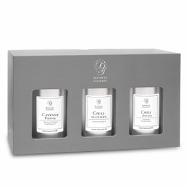 Boomers Gourmet - Premium Chili Gift Box, Cayenne Pepper I Chili Flakes I Chili Ancho - Chili Box - 280 g