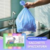 XUXRUS Müllbeutel, 20 l, farbig, strapazierfähig und langlebig, reiß- und