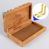 HINZIC 6 Pcs Small Hinges for Wooden Box 90 Degree
