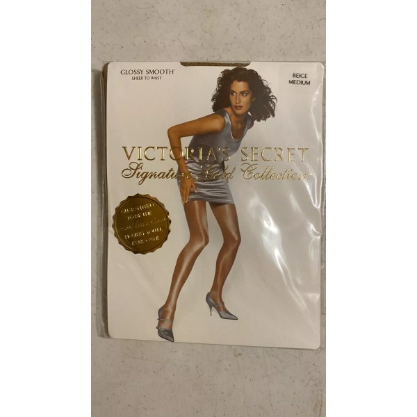 Victoria's Secret RARE Victoria Secret SIGNATURE GOLD GLOSSY SMOOTH STW