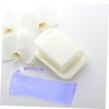 VICASKY Bathing Soap Set 4pcs Handmade Soap Skin Cleanser Pouches