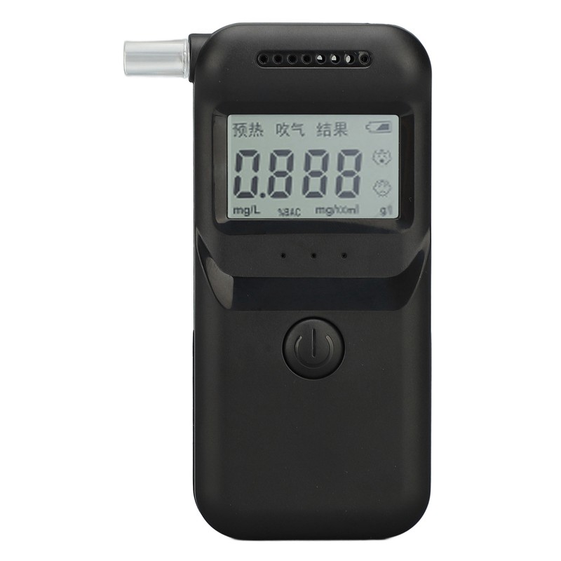 Digital Alcohol Checker Portable Breath Analyzer LCD Display High Accuracy