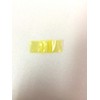 1212 (1/2"X1/2") Yellow Color Apple Brand Mini Resealable Baggies, Case
