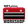 CafePress DADS Workshop Bumper Sticker 10"x3" Rectangle Bumper Sticker Car