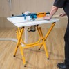 POWERTEC Folding Work Stand for Router Tabletop - Adjustable Height