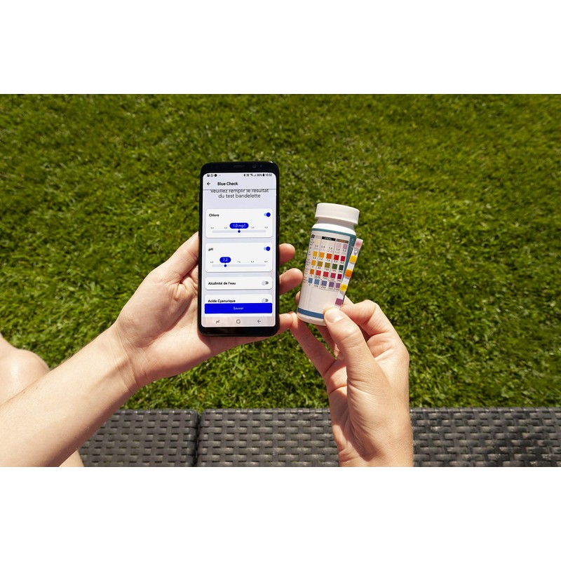 Gre 71665 Blue Check Pool Water Test Strips Results via