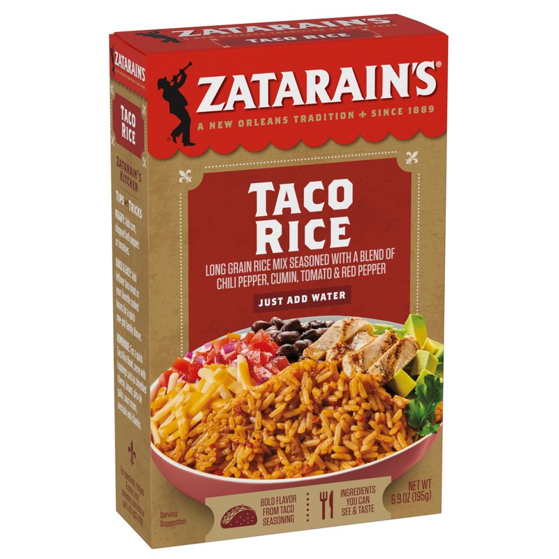 Zatarain's Taco Rice, 6.9 oz (Pack of 12)