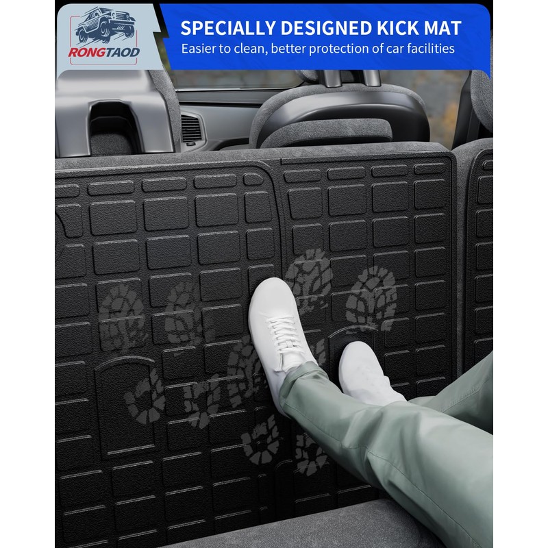 Rongtaod Back Seat Protector Compatible with 2022 2023 2024 2025
