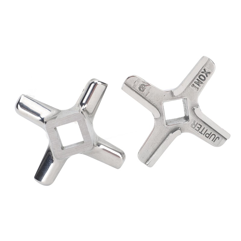 2PCS Meat Grinder Blade Knife Cutter Stainless Steel Easy Replacement