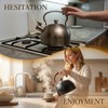 2.64 Quart Whistling Tea Kettle, Stove Top Stainless Steel Tea