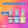 Brother Kit Botellas Tinta de Color InkBenefit Tank BTD100CL3PK