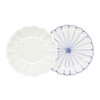 Hasami Ware 476683 Shigeyama Pottery Chrysanthemum Shape, Small Portion Plate,