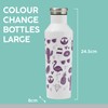 Typhoon Pure 800 ML Colour Changing Steel Water Bottle with