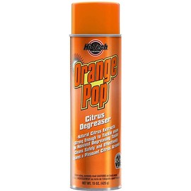 HI-TECH Orange Pop Foaming Citrus Cleaner Degreaser – Heavy Duty Multi-Surface Spray with D-Limonene – Industrial Strength – 1 Pack – Pleasant Citrus Scent