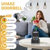 UHAXZ Wireless Doorbell, Full Duplex Doorbell Wireless, 1000ft Long Range,