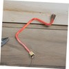 Gatuida 3Pcs Oil Air Compressor Aluminum Tube with Brass Valve