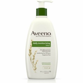 Aveeno 2 PACK AVEENO DAILY MOISTURIZING LOTION WITH OAT FOR DRY SKIN FRAGRANCE-FREE