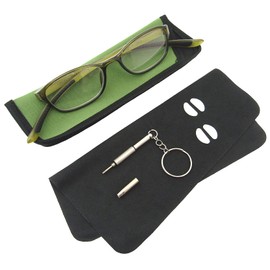 [CACALU] 首に掛かる 老眼鏡 スクエア おしゃれ シニアグラス 軽量 TR90素材 ブルーライトカット くもり止めコート レンズ (グリーン 度数+2.00)