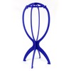 WIG ME UP - Synthetic wig stand, blue