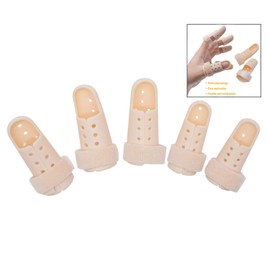 Xrten Finger Splint, Finger Extension Splint for Trigger Fingers, Finger Fractures, Pack of 5