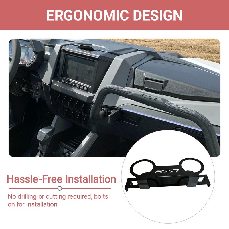 Passenger Garb Handle Drink Cup Holder,Grab Handle Accessory Compatible with