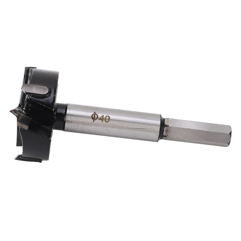 Forstner Drill Bit 3 Flute 40mm Cemented Carbide Hole Opener