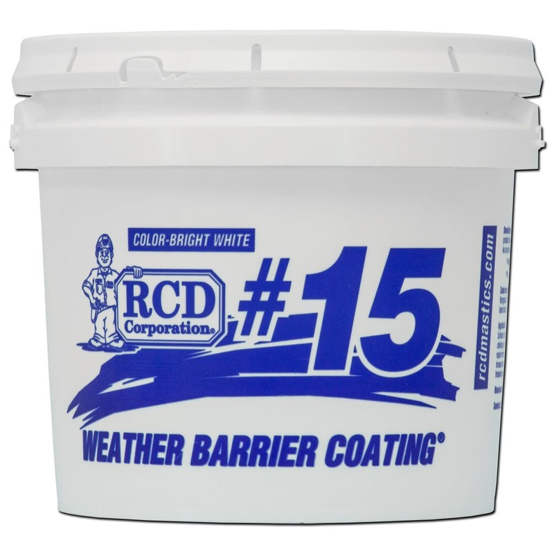 #15 Weather Barrier Coating® White one Gallon