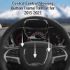 VANEST Central Control Steering Button Frame Trim Compatible with Dodge