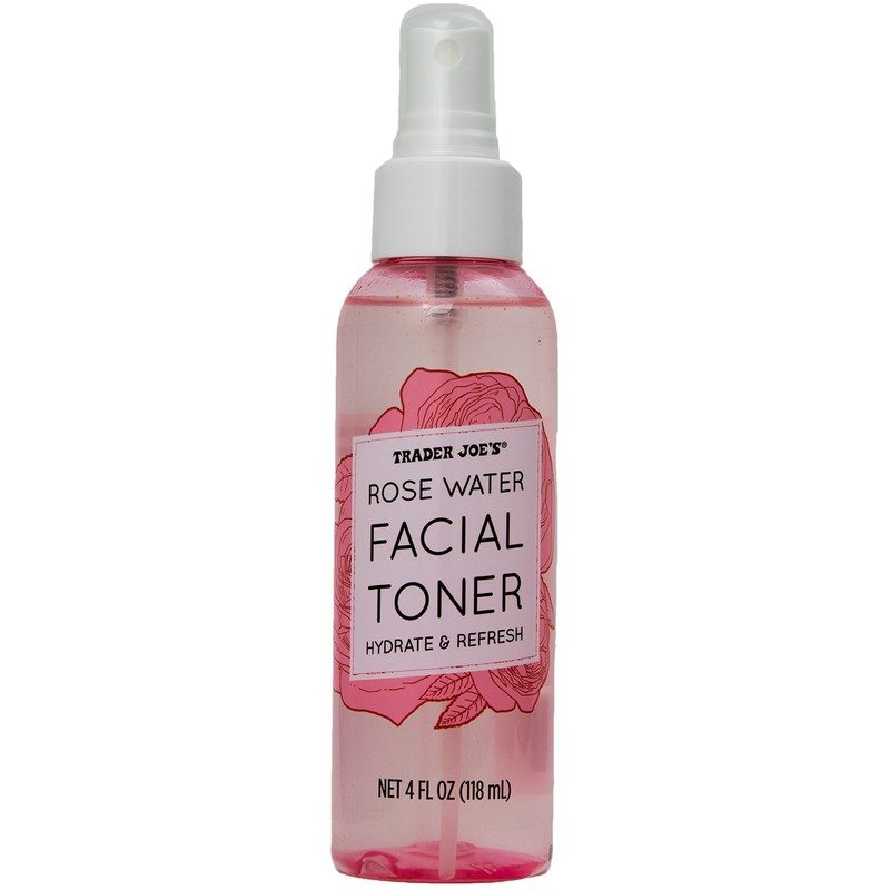 Rose Water Facial Toner Hydrate and Refresh by Trader Joe's