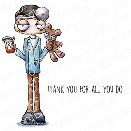 Stamping Bella Cling Stamps-Oddball Doctor EB1060