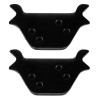 Caltric Brake Pads for Harley Davidson Fxdwg 1450 Dyna Wide