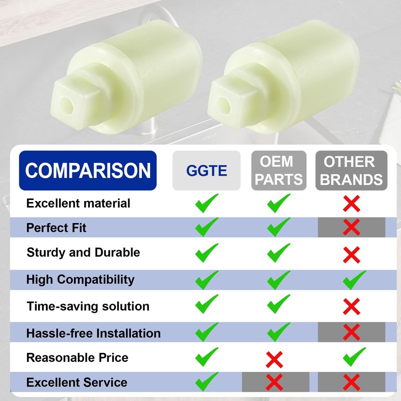 GGTE 1070733 Faucet Handle Stem Driver for Kohler Shower Handle