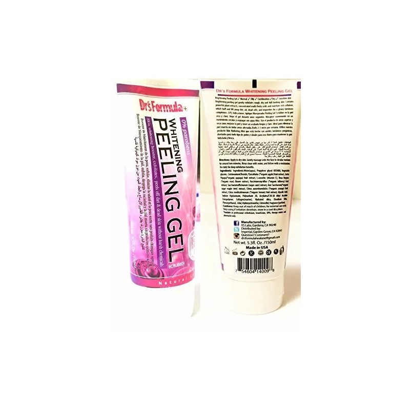 VS Dr’s Formula Whitening Peeling Gel Scrubber 5.3 oz /