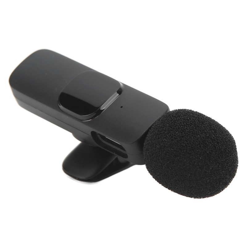 Wireless Lavalier Microphone Intelligent Noise Cut Automatic Pairing Compact Microphone