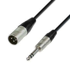 Adam Hall 4 Star Series Rean 10m XLR Male to 6.3mm Jack Cable